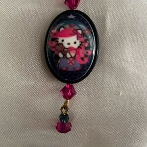 Tarina tarentino necklace. Vintage hello kitty